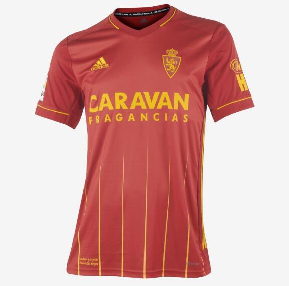 Real Zaragoza Away Kit Soccer Jersey 2020/21